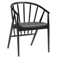 ARNBORG Черный обеденный стул