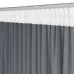 Штора SAVALEN 1x140x245см синель серый