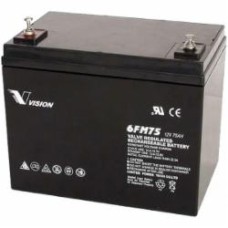 Аккумулятор Vision Vision 12V 75Ah (6FM75-X) 1 шт. (6FM75-X)