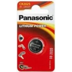 Батарейка Panasonic Panasonic CR 2025 (CR-2025EL/1B) CR2025 1 шт. (CR-2025EL/1B)