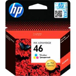 Картридж HP №46 Ink Advantage Сolor CZ638AE многоцветный CZ638AE