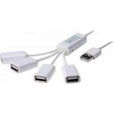 Концентратор Digitus USB 2.0 (DA-70216) White