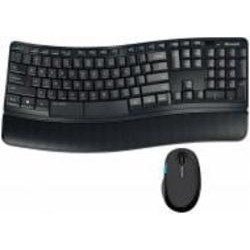Комплект клавиатура + мышь Microsoft Sculpt Comfort Desktop black (L3V-00017)