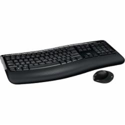 Комплект клавиатура + мышь Microsoft Wireless Comfort Desktop 5050 black (PP4-00017)