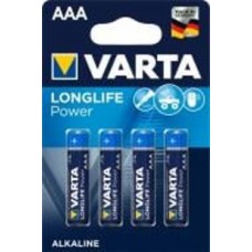 Батарейка Varta Longlife Power AAA (R03, 286) 4 шт. (04903121414)