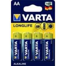 Батарейка Varta Longlife AA (R6, 316) 4 шт. (04106101414)