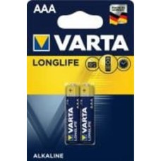 Батарейка Varta Longlife AAA (R03, 286) 2 шт. (04103101412)