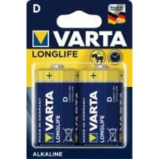 Батарейка Varta Longlife D (R20, 373) 2 шт. (04120101412)