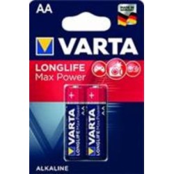 Батарейка Varta Longlife Max Power AA (R6, 316) 2 шт. (04706101412)