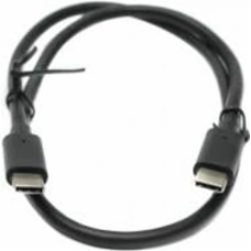Кабель PowerPlant USB Type-C – USB Type-C 0.5 м черный (KD00AS1255)