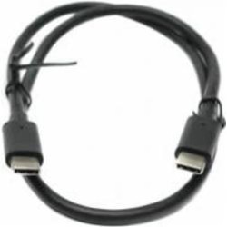 Кабель PowerPlant USB Type-C – USB Type-C 0.5 м черный (KD00AS1255)