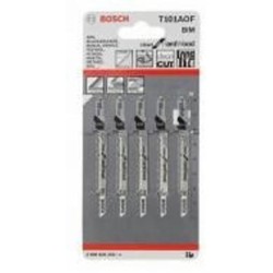 Набор пилочек для электролобзика Bosch Т 101 AOF BIM 5 шт. 2608634233