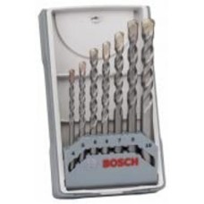 Набор сверл по бетону Bosch CYL-3 Silver Perc X-Pro 7 шт. 2607017082