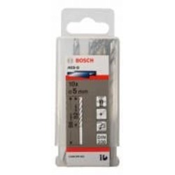 Набор сверл по металлу Bosch HSS-G 5 мм 10 шт. 2608595062