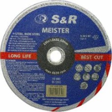 Круг отрезной по металлу S&R Meister 230x1,8x22,2 мм