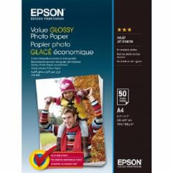 Бумага Epson A4 Value Glossy Photo Paper 50 л. C13S400036