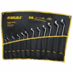 Набор ключей накидных Sigma 12 шт 6-32 мм CrV satine 6010061