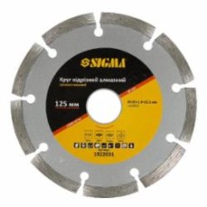 Диск алмазный отрезной Sigma сегментированный 125x1,8x22,2 1922031