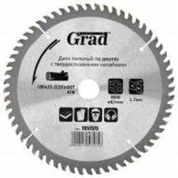 Пильный диск Grad Z60 180x22,2x1,4 Z60 1957575