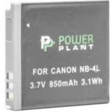 Аккумулятор PowerPlant Canon NB-4L 850мА*ч (DV00DV1006)