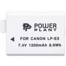 Аккумулятор PowerPlant Canon LP-E5 1200мА*ч (DV00DV1225)