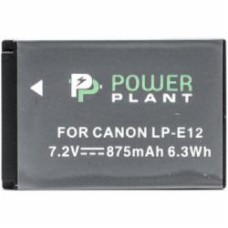 Аккумулятор PowerPlant Canon LP-E12 875мА*ч (DV00DV1311)