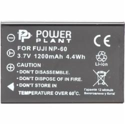 Аккумулятор PowerPlant Fuji NP-60, SB-L1037, SB-1137, D-Li12, NP-30, KLIC-5000, LI-20B 1200мА*ч (DV00DV1047)