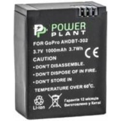 Аккумулятор PowerPlant GoPro AHDBT-302 1000мА*ч (DV00DV1398)