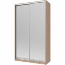 Шкаф-купе Сити24 Doros 1400x600x2400 мм дуб сонома двери / зеркало