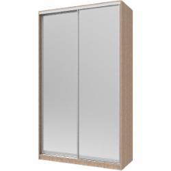 Шкаф-купе Сити24 Doros 1400x600x2400 мм дуб сонома двери / зеркало