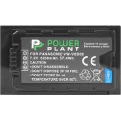 Аккумулятор PowerPlant Panasonic VW-VBD58 5200мА*ч (CB970087)