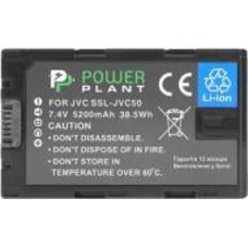 Аккумулятор PowerPlant JVC SSL-JVC50 5200мА*ч (CB970056)