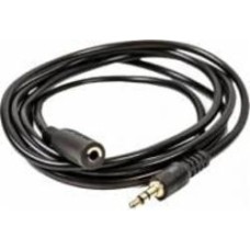 Кабель PowerPlant Jack 3.5 mm M-F 1.5 м