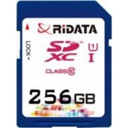 Карта памяти RiDATA SDXC 256 ГБ UHS Speed Class 1 (U1) (FF970342)