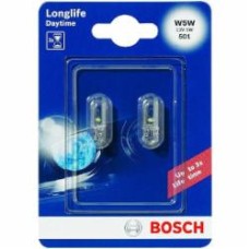 Автолампа накаливания Bosch Longlife Daytime W5W 5 Вт 2 шт.(1987301052)