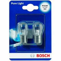Автолампа накаливания Bosch Pure Light 21 Вт 2 шт.(1987301017)