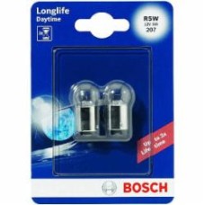 Автолампа накаливания Bosch Longlife Daytime R5W 5 Вт 2 шт.(1987301058)