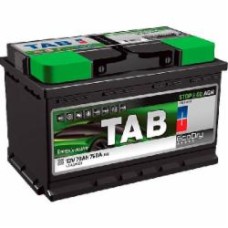 Аккумулятор автомобильный TAB AGM Stop & Go 70Ah 760A 12V «+» справа (213070)