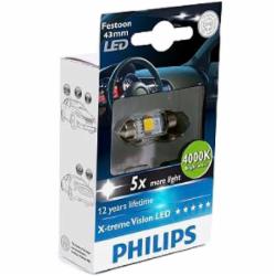 Автолампа накаливания Philips X-tremeVision LED C5W 1 Вт 1 шт.(38343030)