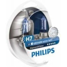 Автолампа галогенная Philips DiamondVision H7 55 Вт 2 шт.(PS 12972 DV S2)