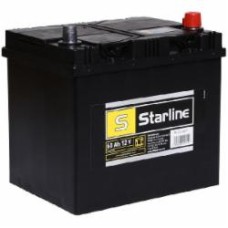 Аккумулятор автомобильный STARLINE BA SL 60JP 60Ah 510A 12V «+» справа (BA SL 60JP)