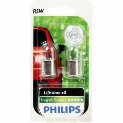Автолампа накаливания Philips LongLife EcoVision BA15s 5 Вт 2 шт.(38208230)