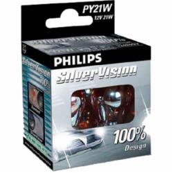 Автолампа накаливания Philips Silver Vision HY21W 21 Вт 1 шт.(35244328)