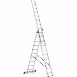 Лестница 3-секционная универсальная Virastar Triomax Pro 3x10 (TS190)