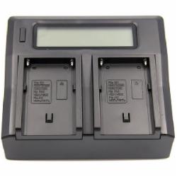 Зарядное устройство PowerPlant Dual Sony NP-F970 для двух аккумуляторов (CH980222)