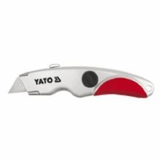 Нож строительный YATO выдвижное трапецивидное лезвие + 2 лезвия YT-7520