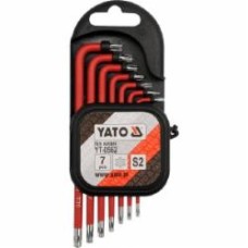 Набор ключей Torx YATO Т9-Т30 S2 7 шт. YT-0562
