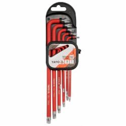 Набор ключей Torx YATO Т10-Т50 S2 9 шт. YT-0563 Набор ключей Torx YATO Т10-Т50 S2 9 шт. YT-0563