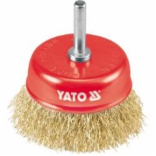 Щетка латунированная сталь YATO YT-4750