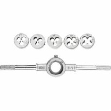 Набор плашек с держателем MasterTool 5 шт. 15-0406
